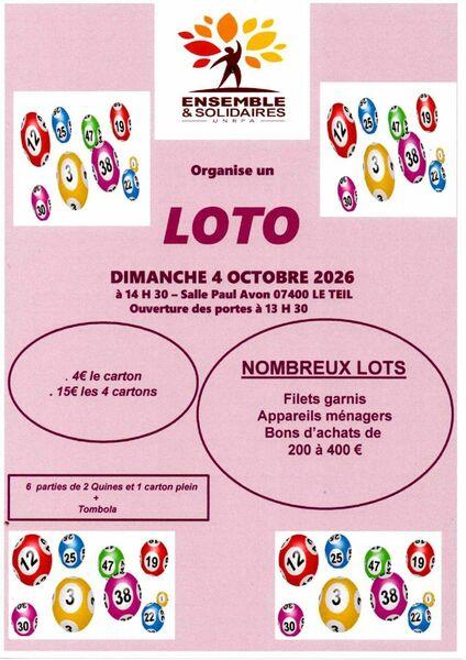 Loto de lUNRPA_Le Teil