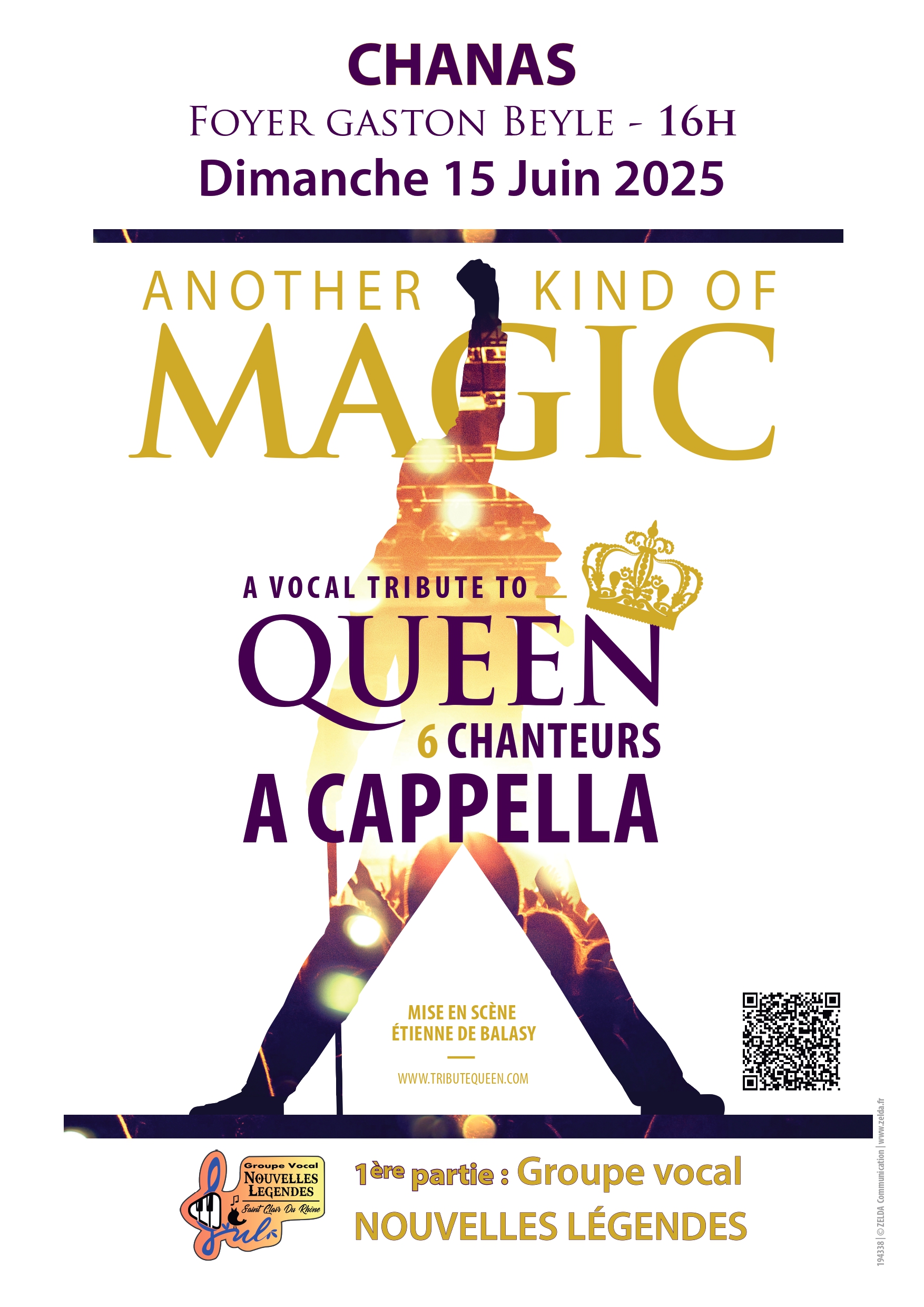Another Kind Of Magic: Hommage à Queen. En coproduction avec NOUVELLES LEGENDES