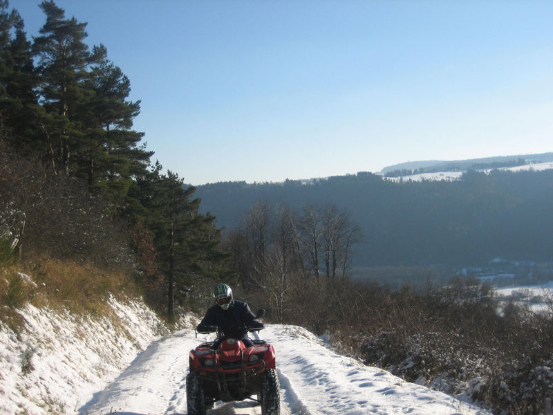Rando Quad ABS sur neige