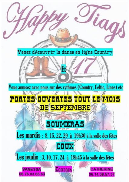 Découverte de la danse country