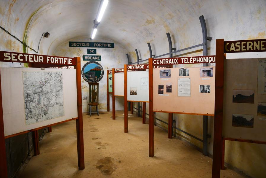 Visite nocturne du fort Saint Gobain à Villarodin-Bourget
