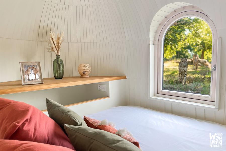 Les Huttes guépards du Safari de Peaugres_Peaugres