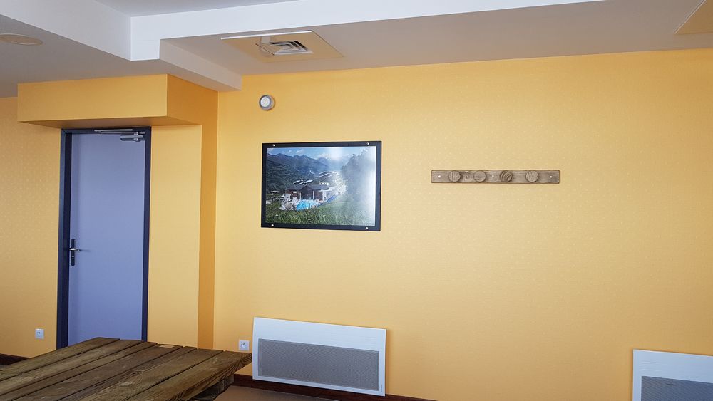 Intérieur de la salle hors sac