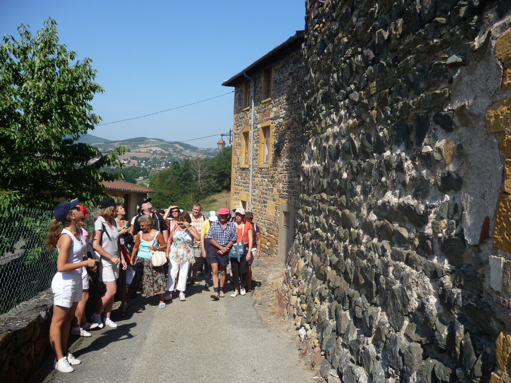 Visite groupe Sain-Bel
