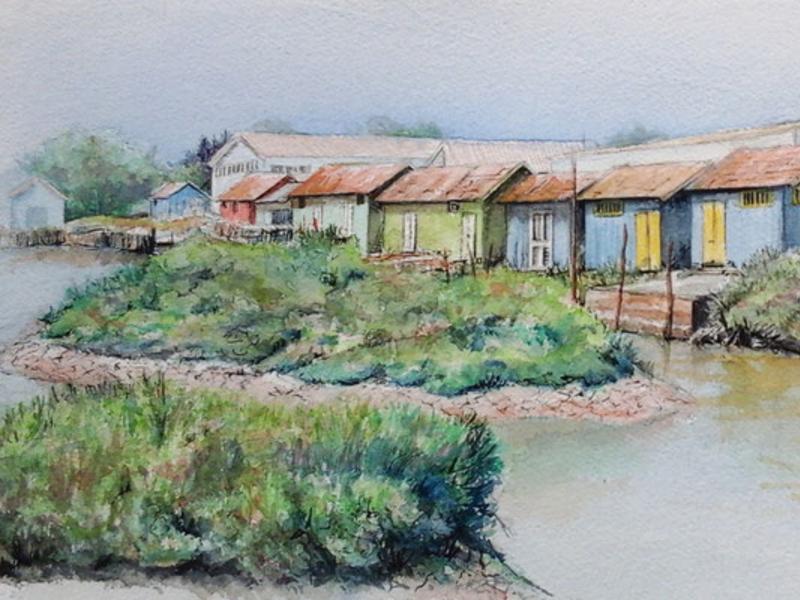 Cabanes sur lîle