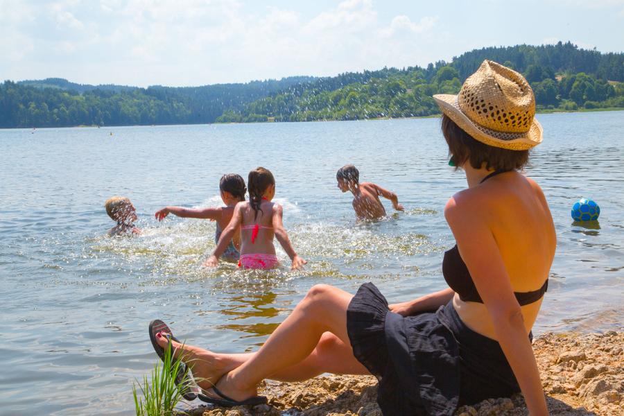 Lac de Lavalette - Baignade