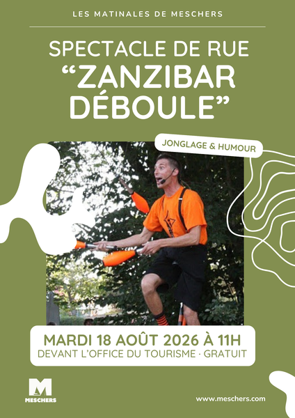 Spectacle de rue "Zanzibar déboule"