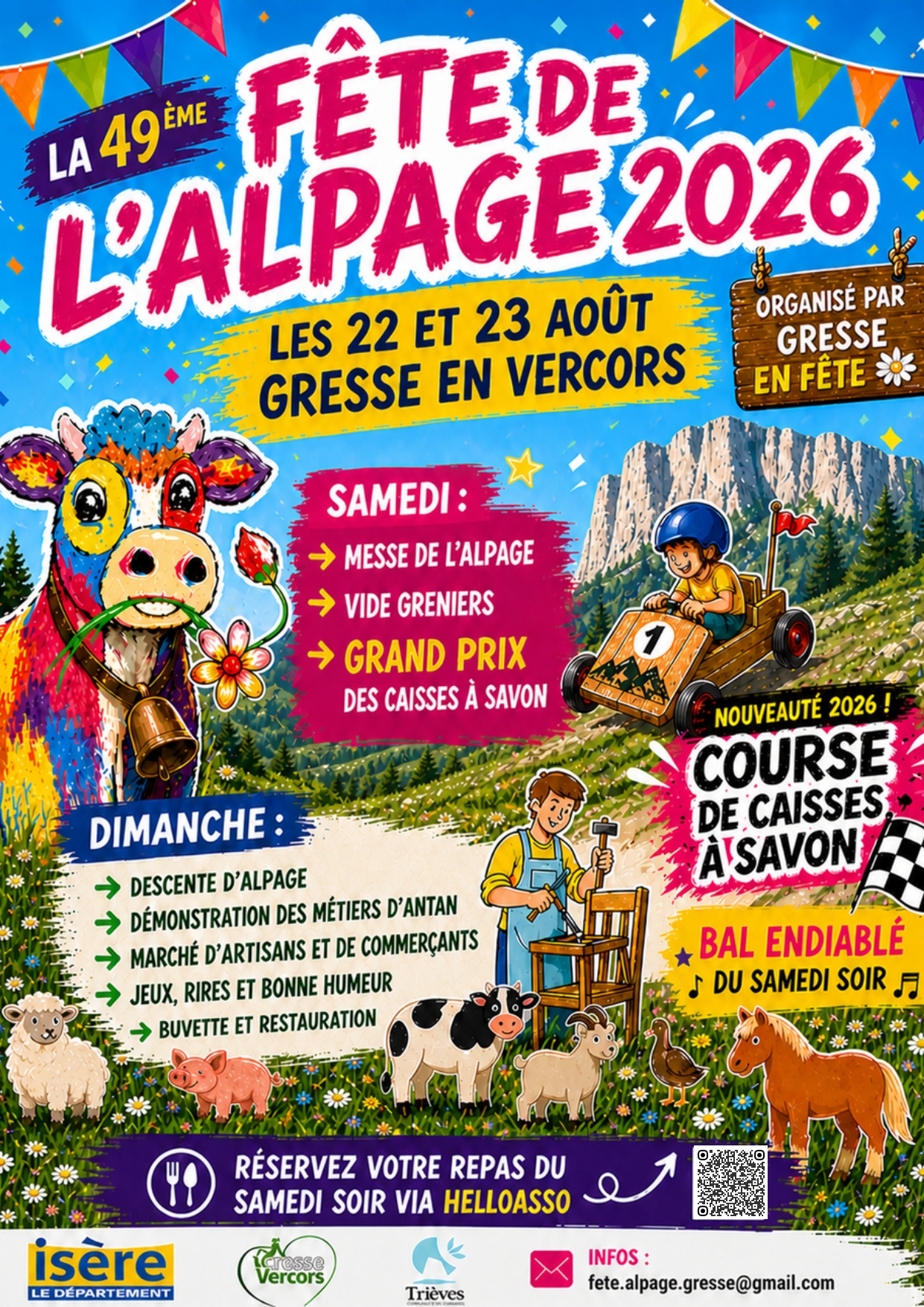 49ème Fête de l'Alpage_Gresse-en-Vercors