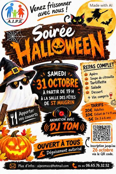 Soirée halloween