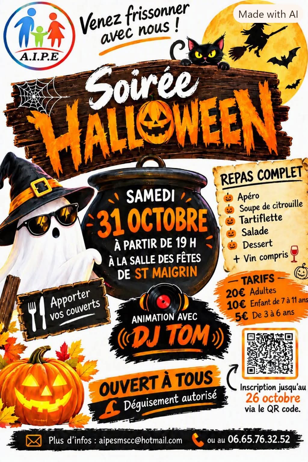 Soirée halloween