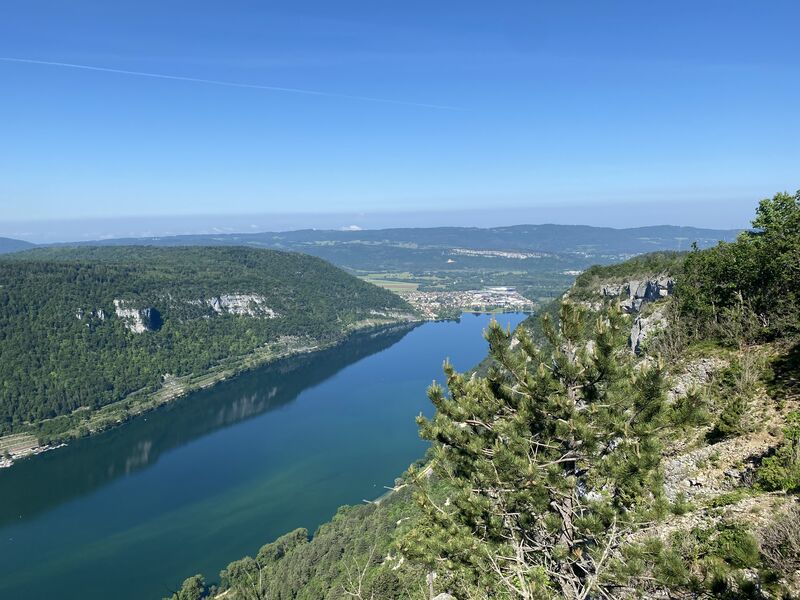 Lac Nantua depuis la Colonne