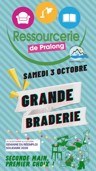 Grande Braderie de la Ressourcerie