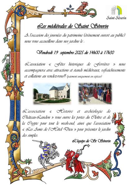 JEP Abbaye St Séverin Château-Landon
