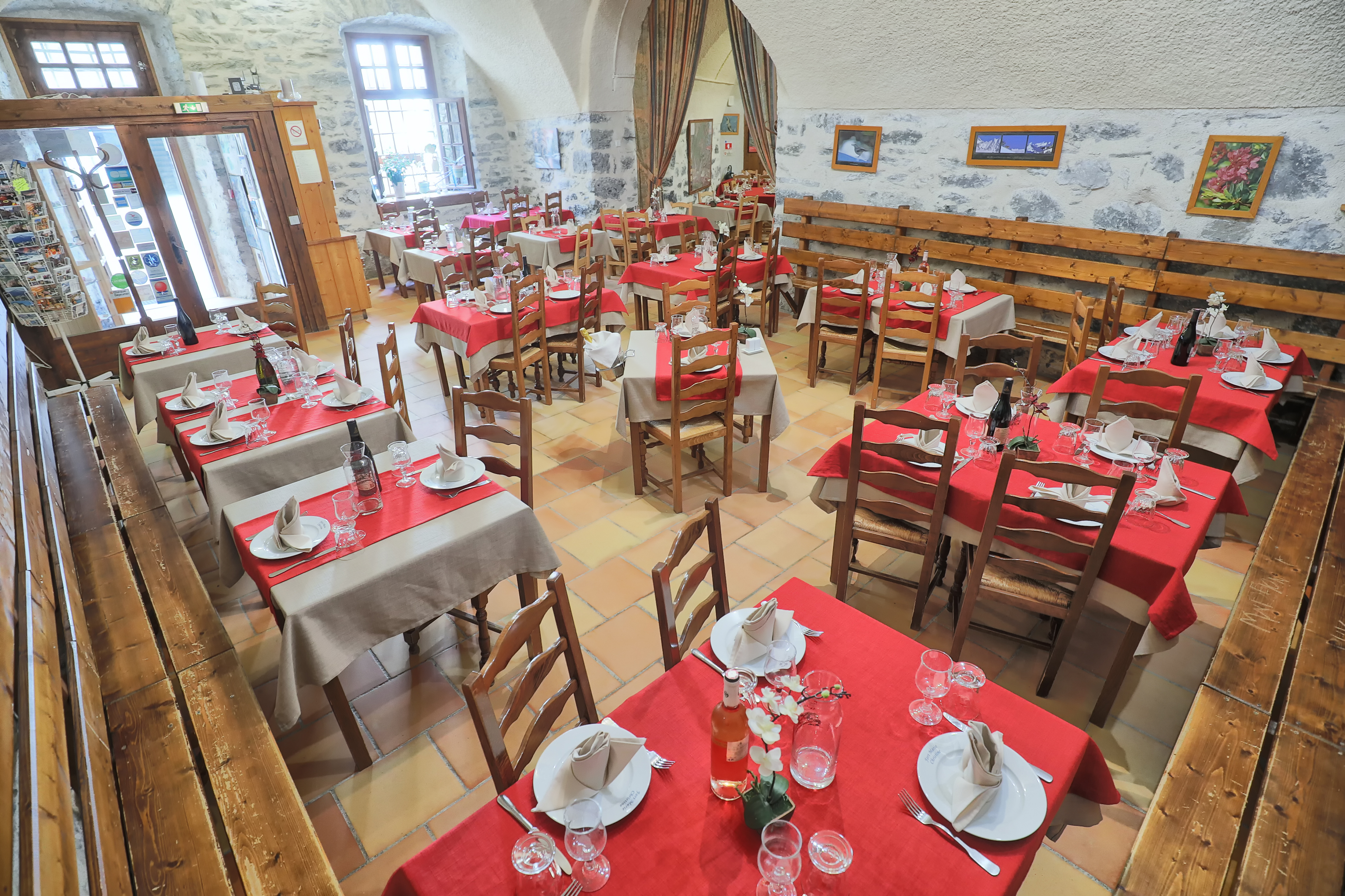 La salle de restaurant