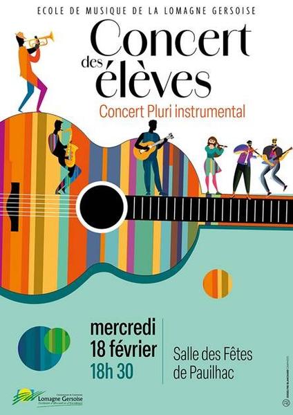 Concert de l'école de musique_Pauilhac