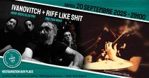 Concert du B'Rock café : Ivanovitch et RIff Like Shit - Tignieu-Jameyzieu - Bal…