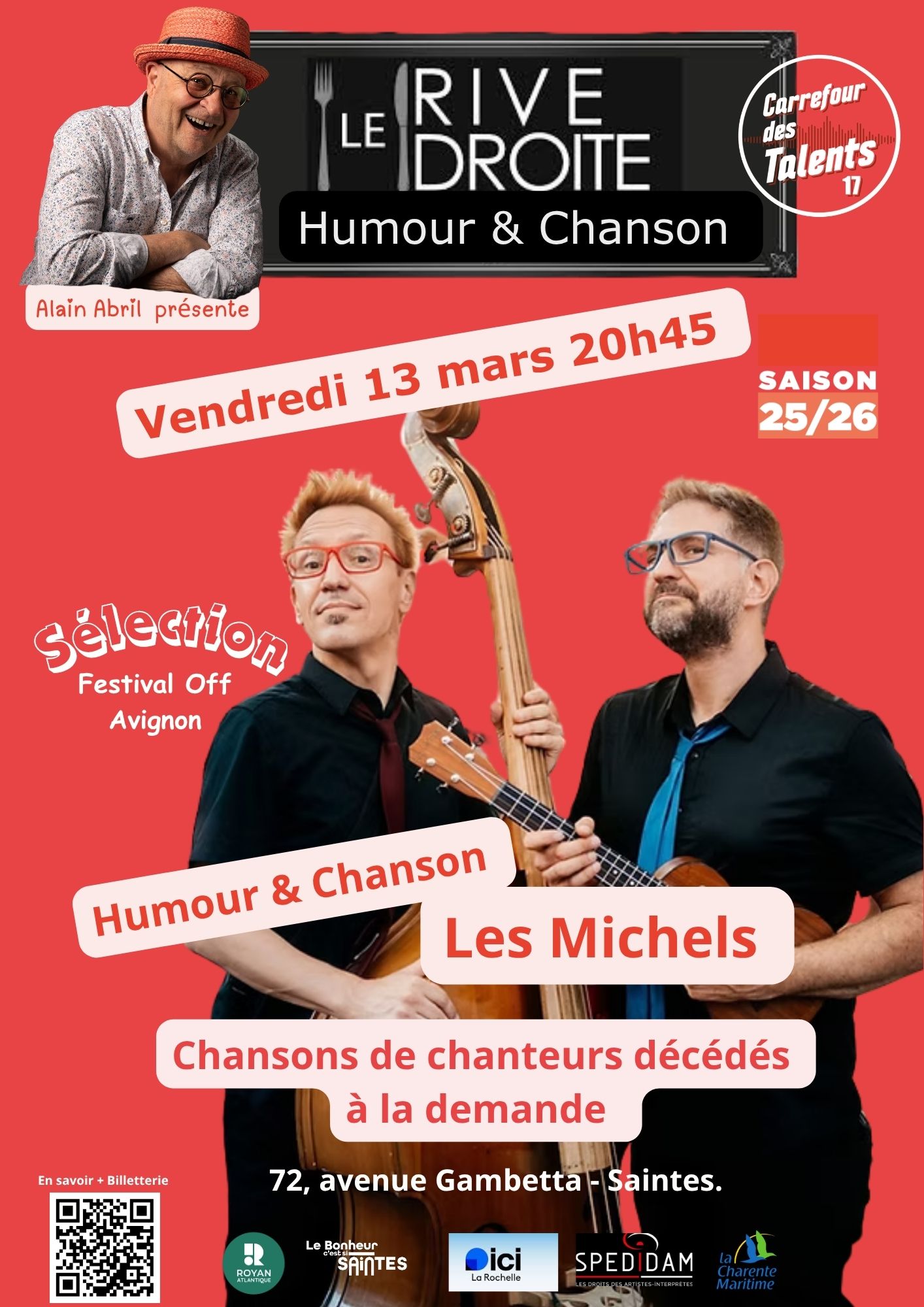 Carrefour des Talents - [Humour au Rive Droite] Les Michels