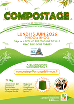 Atelier compostage juin 2026 à Briis-sous-Forges
