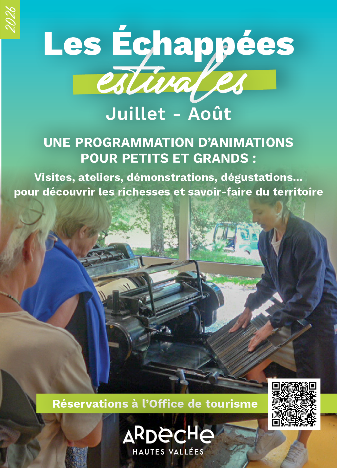 Les Échappées Estivales® : Programmation d'animations pour petits et grands !