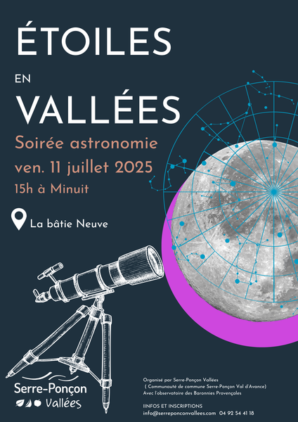 - © CCSPVA Étoiles en vallées - Soirée astronomie_La Bâtie-Neuve - © CCSPVA
