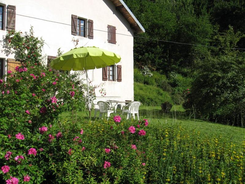 La terrasse Est en été La terrasse Est en été