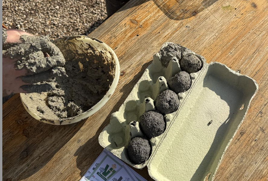Atelier boules à Fleur 