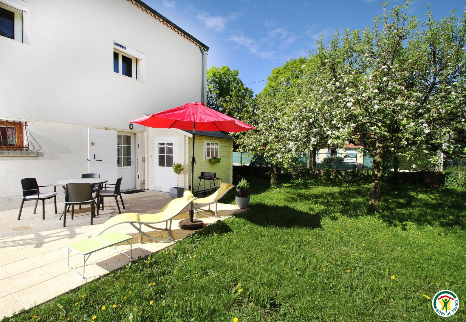 Terrasse du gîte