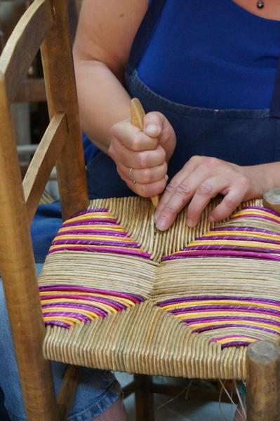 Atelier cannage paillage