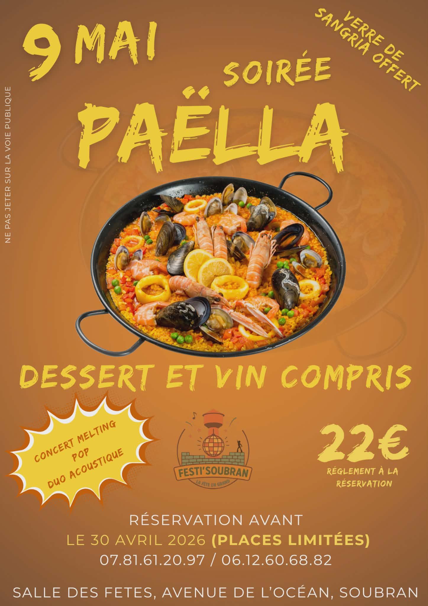 Soirée paëlla
