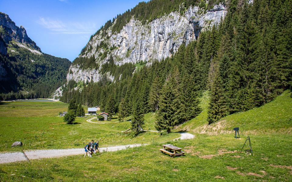 Picnic area Lac de Flaine