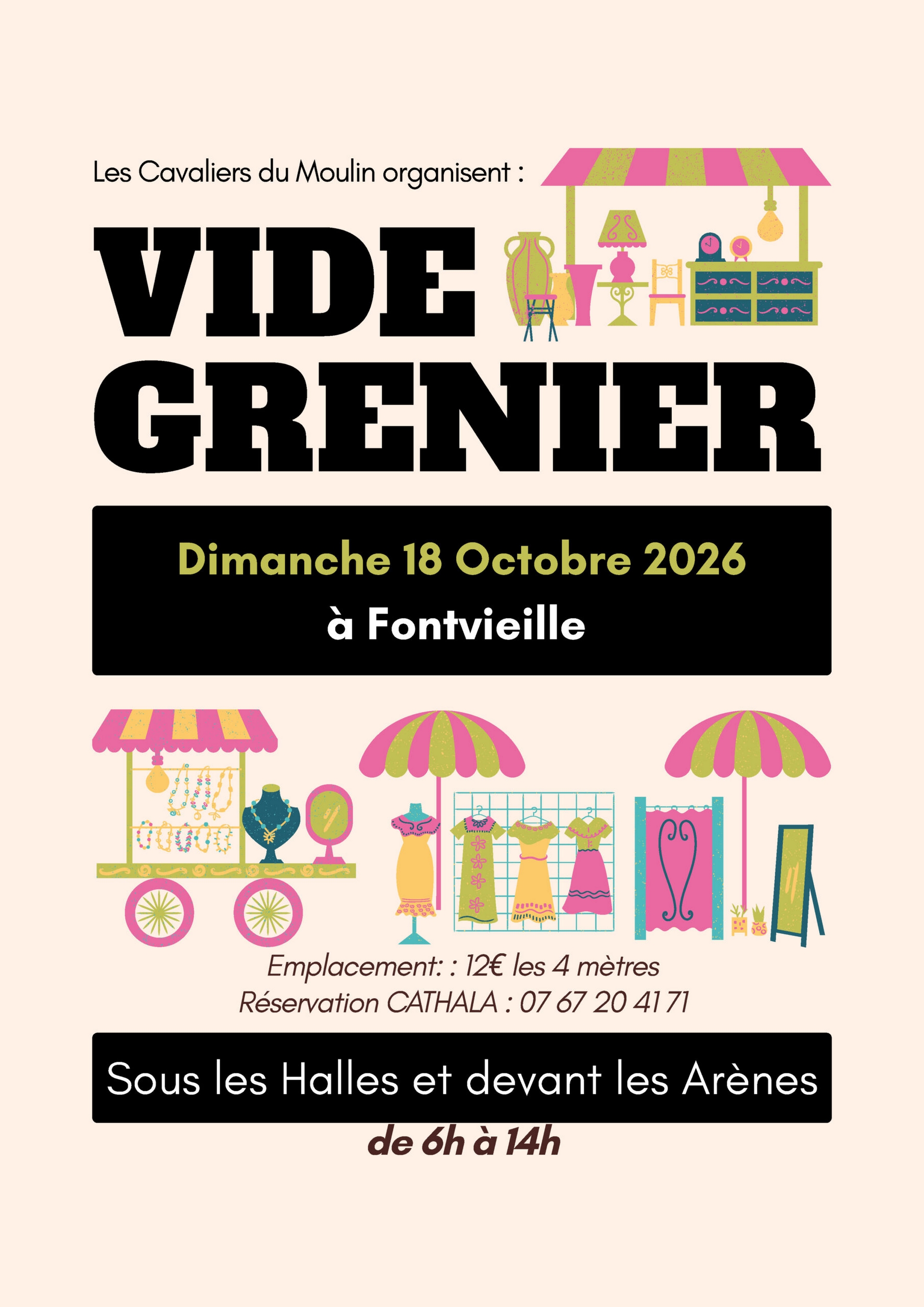 Vide Grenier à Fontvieille