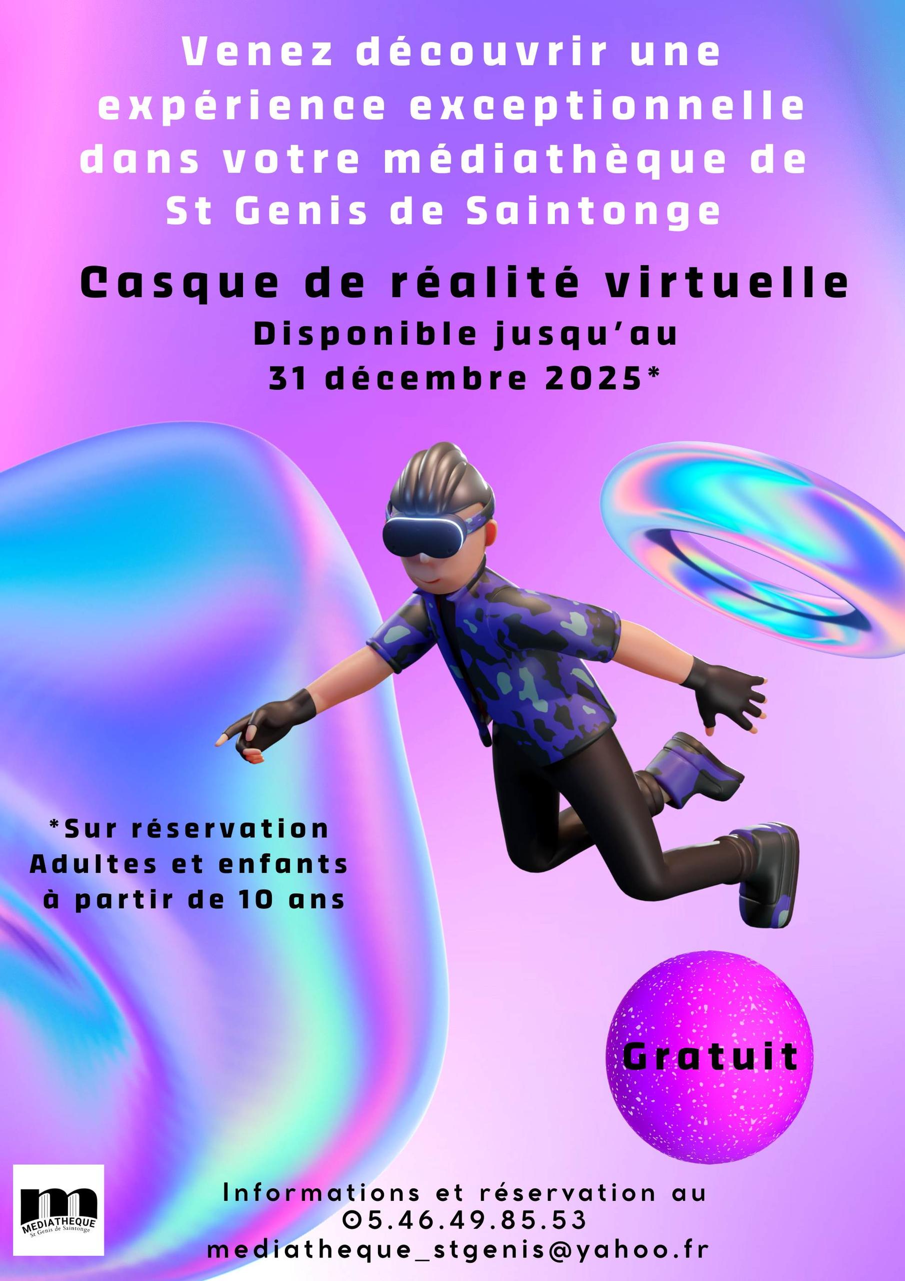 Découverte du casque de réalité virtuelle