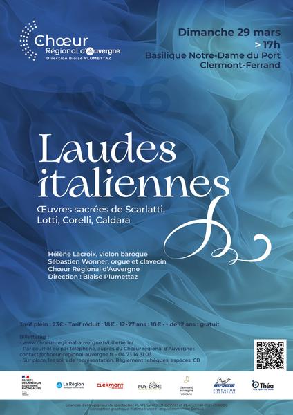 Laudes italiennes | Église Saint-Genès des Carmes