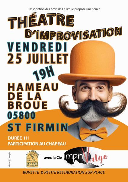 Théâtre d'improvisation_Saint-Firmin -  Les amis de la Broue