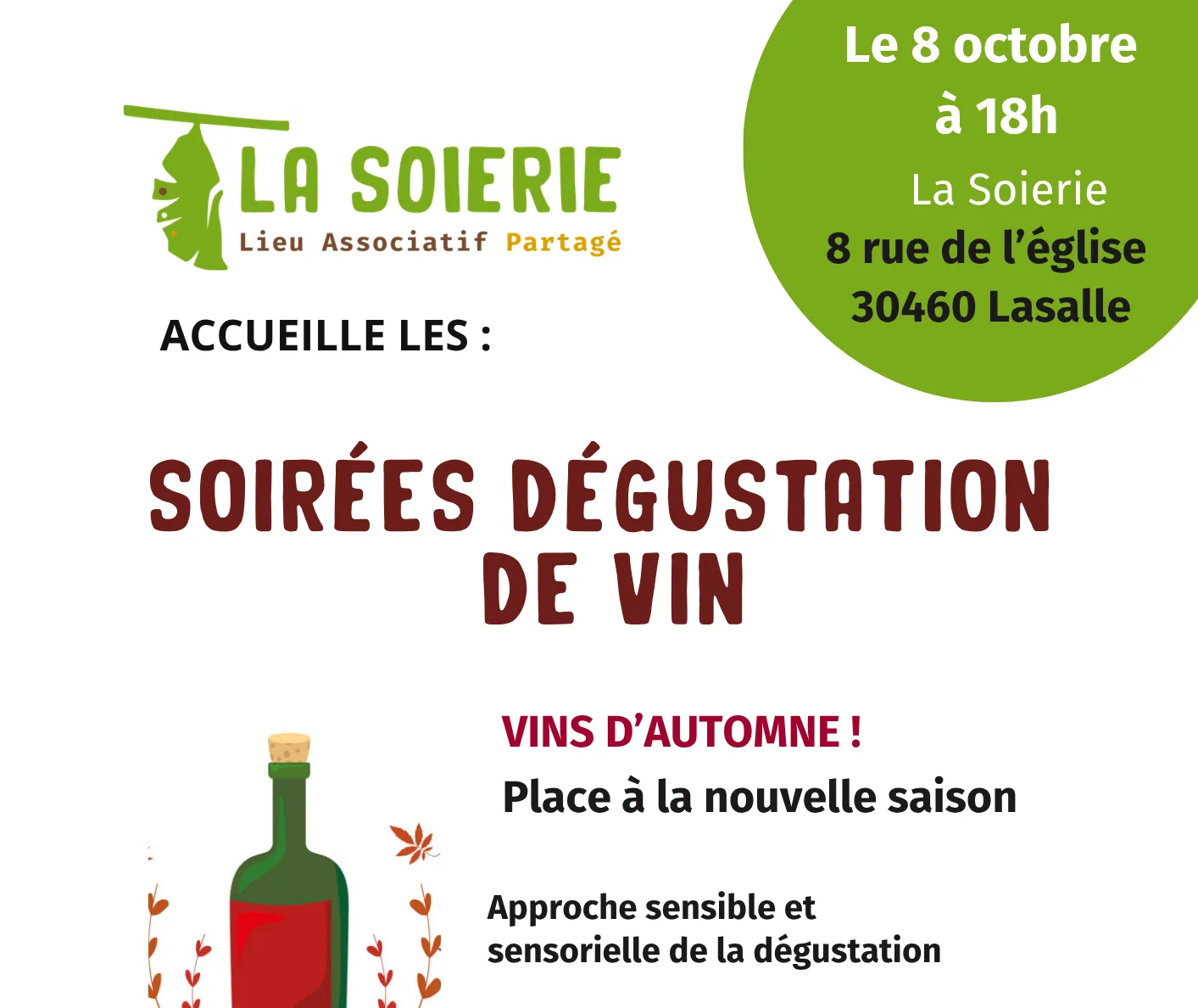 Soirée Dégustation de Vin_Lasalle
