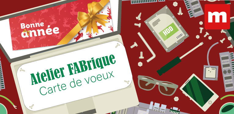 Atelier FABrique : Carte de Noël