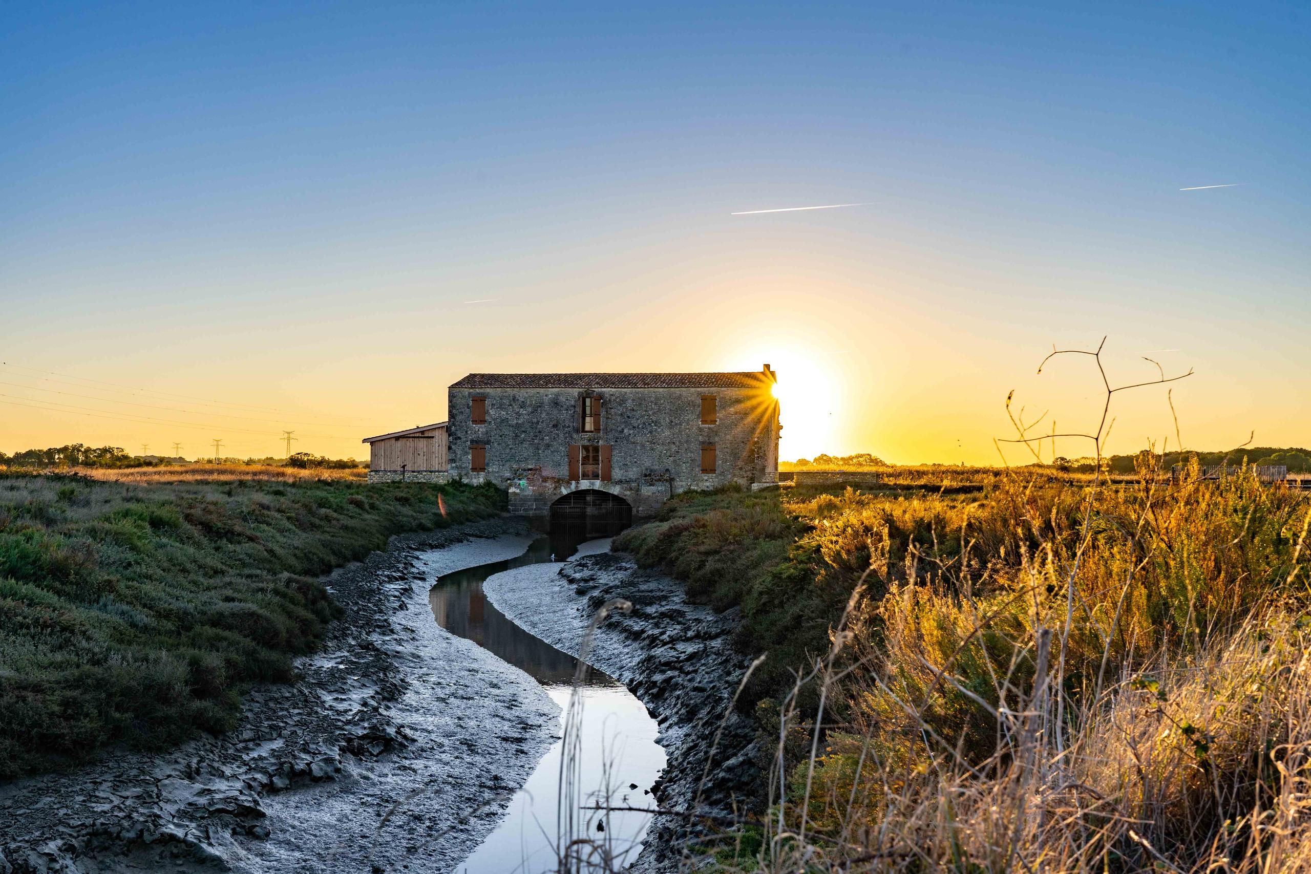 Visite du Moulin des Loges à la Lampe Torche