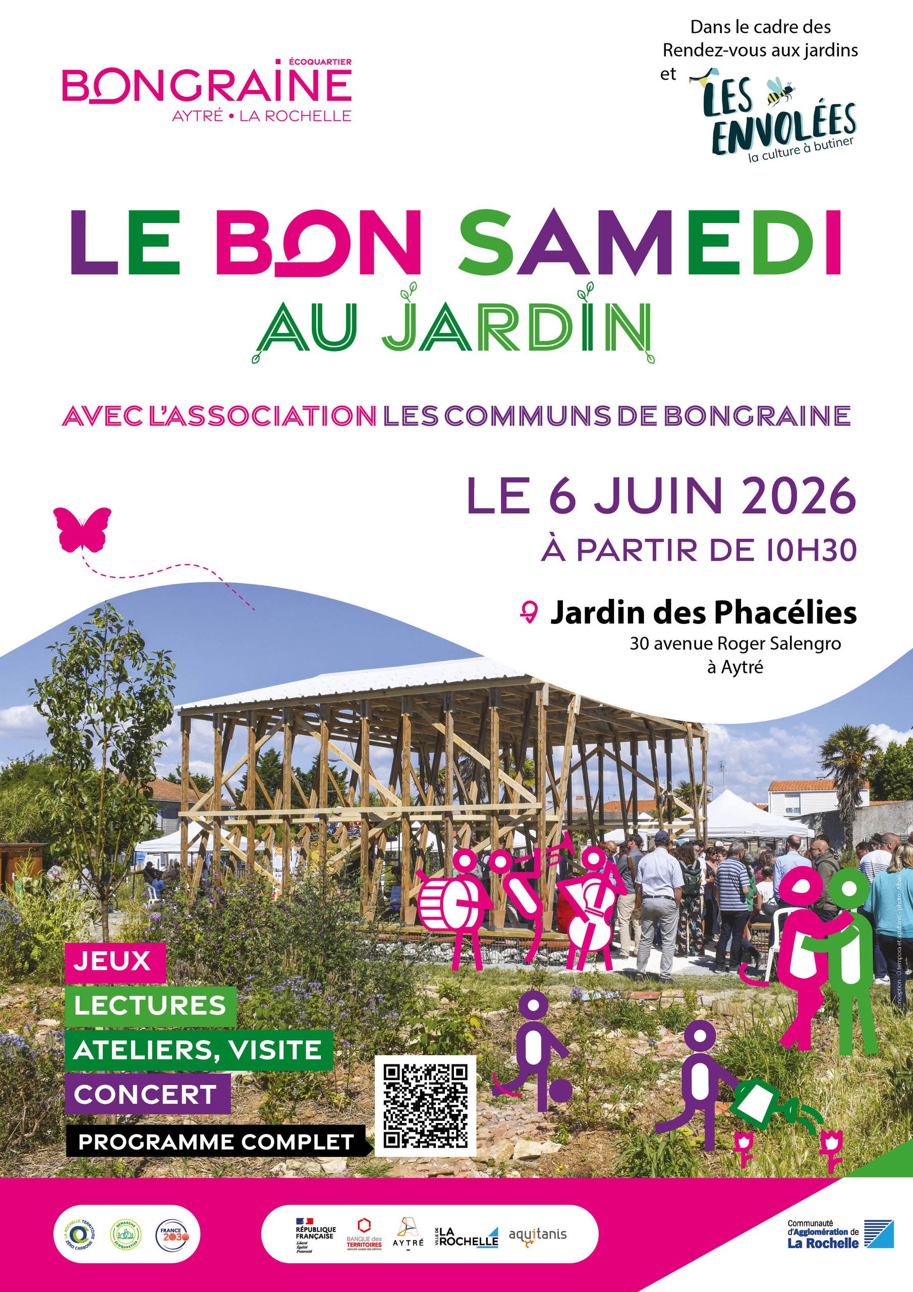 Animation - Le Bon samedi au jardin