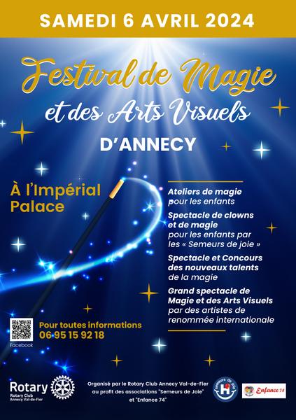 Festival de magie et des arts visuel d'Annecy