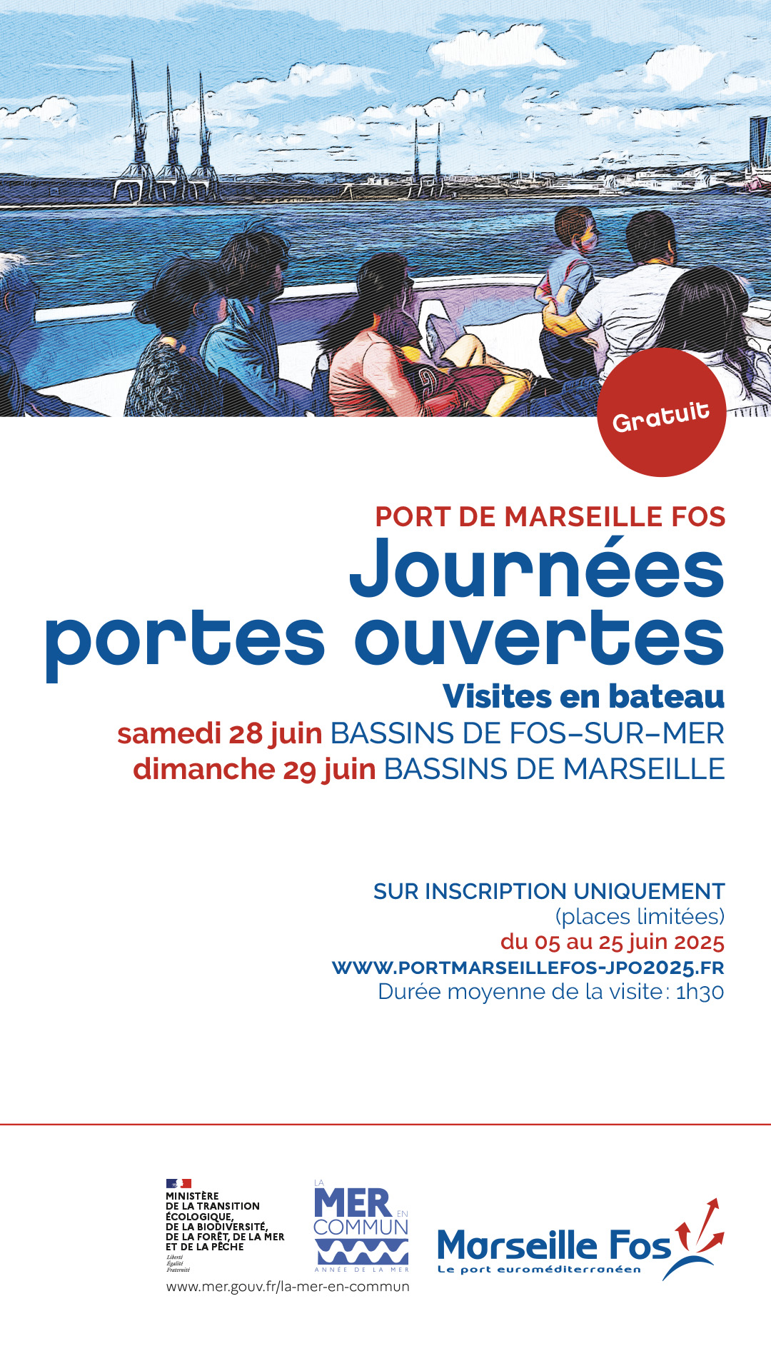 Visite du Grand Port Maritime de Marseille-Fos