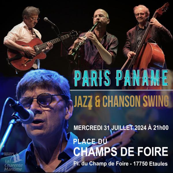 Concert Swing festif : PARIS PANAME