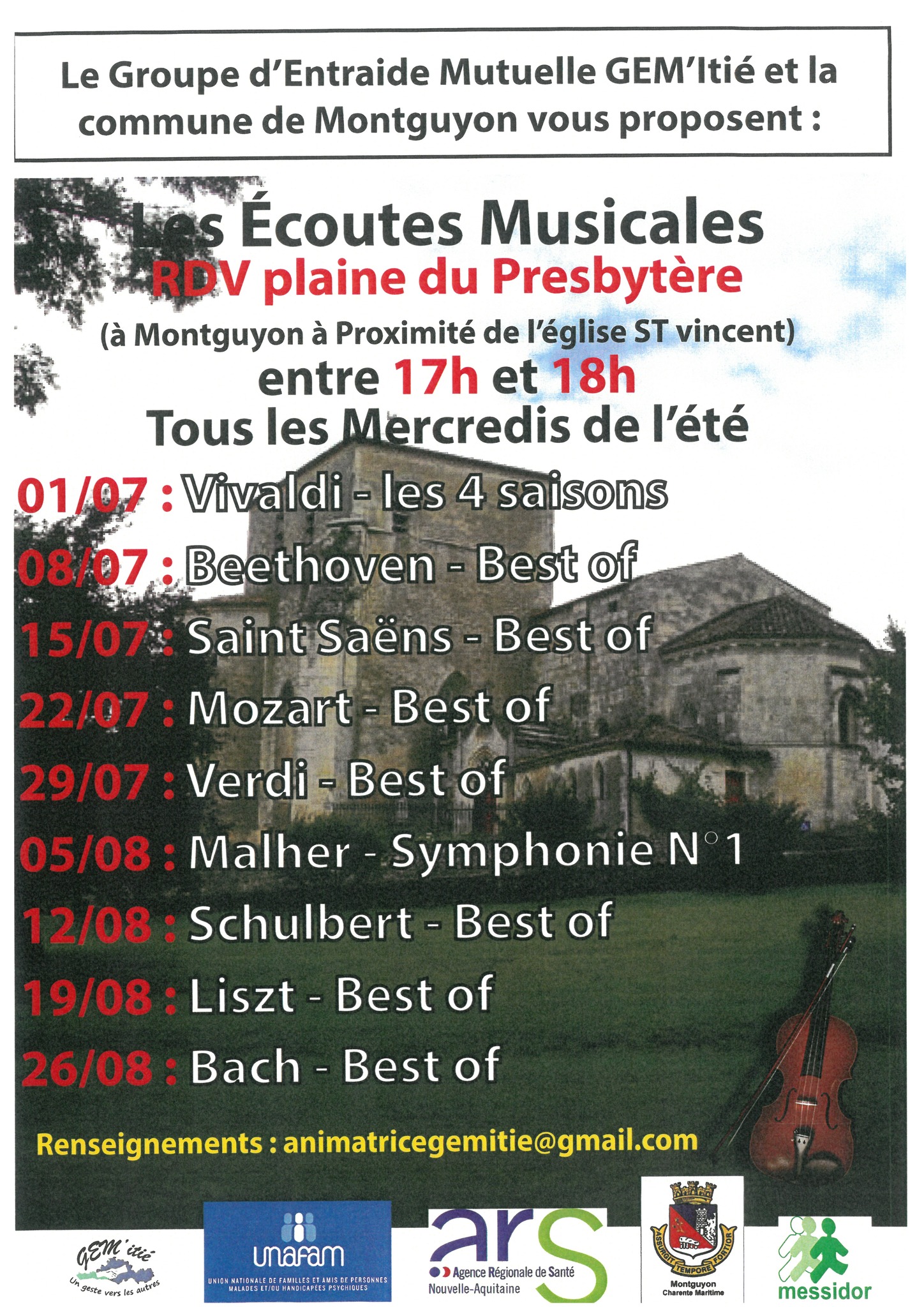Les écoutes musicales