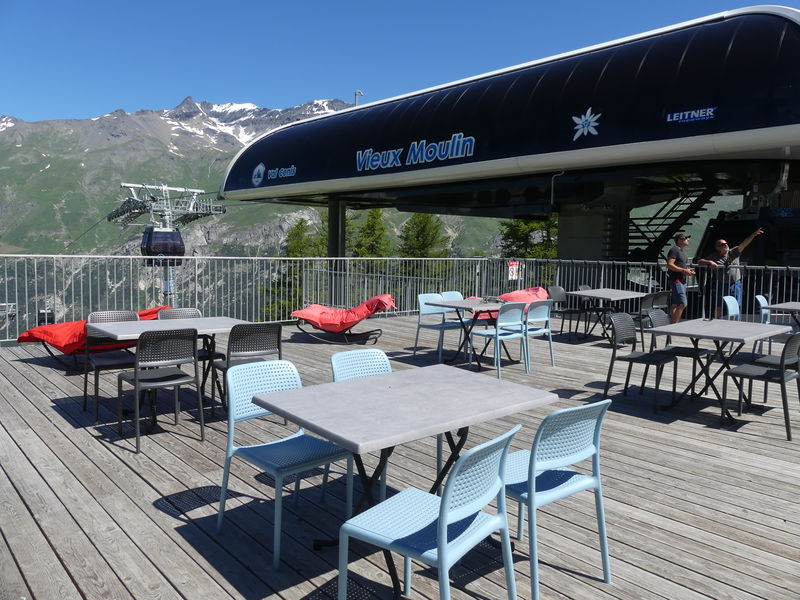 Terrasse Télécabine du Vieux Moulin