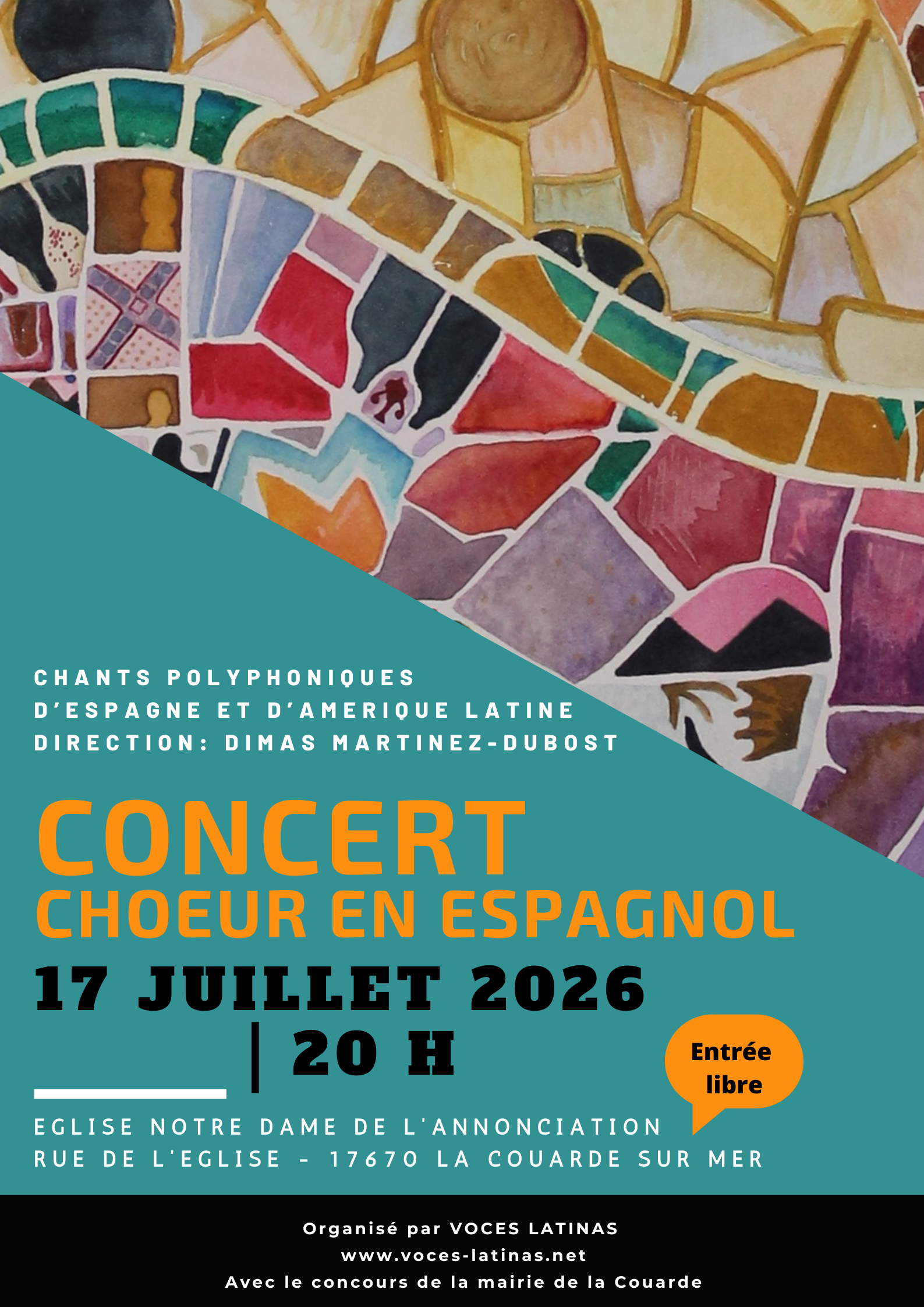 Concert - Choeur en espagnol