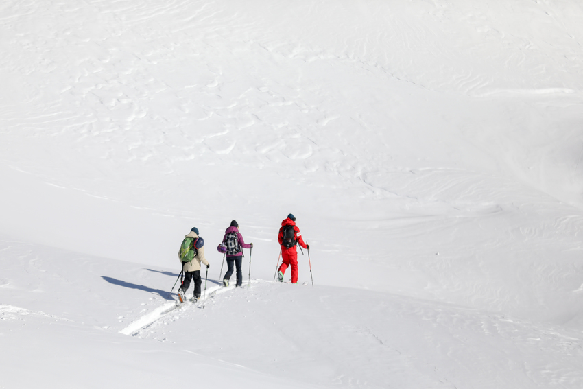 Ski de randonne nordique avec l'ESF