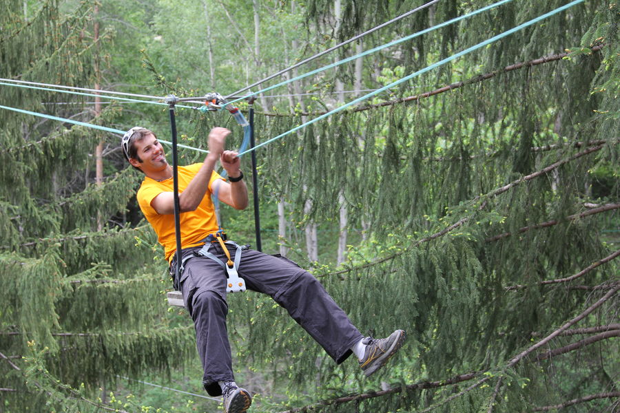 Parcours aventure du Diable Eté