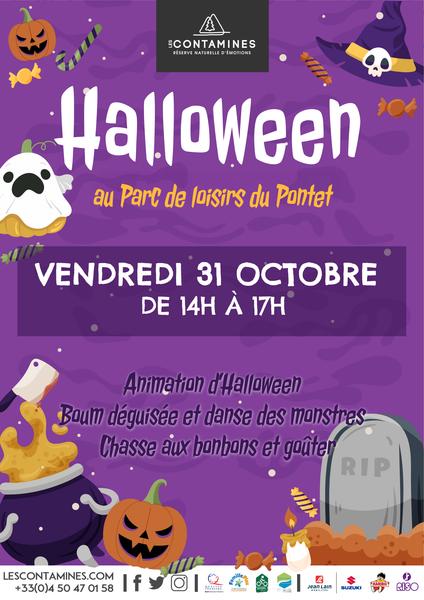 Halloween au centre du village
