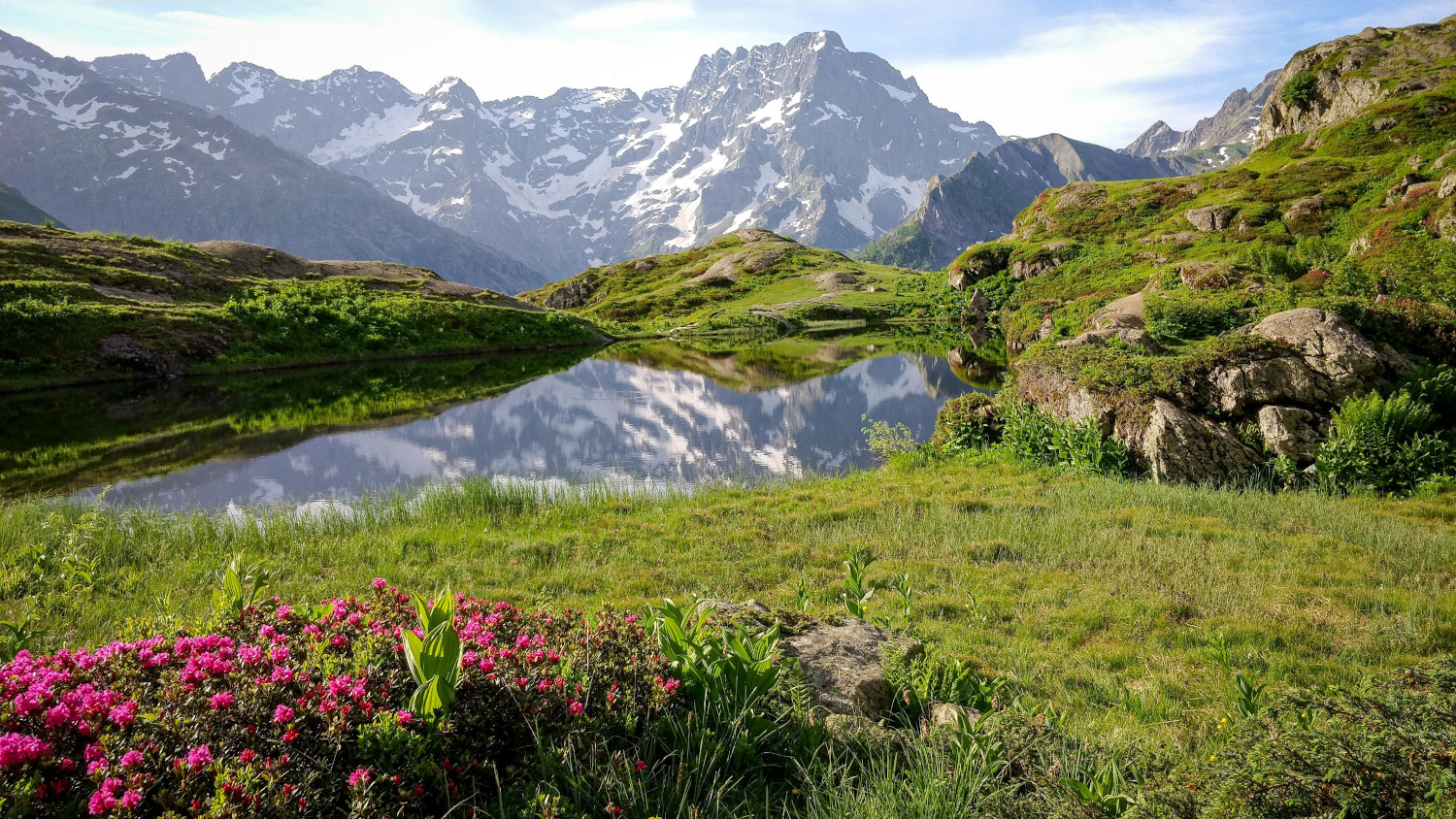 Lac du Lauzon, vallée du Valgaudemar