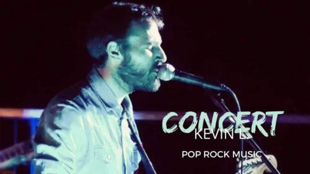 Concert : Kevin L. - musique pop rock