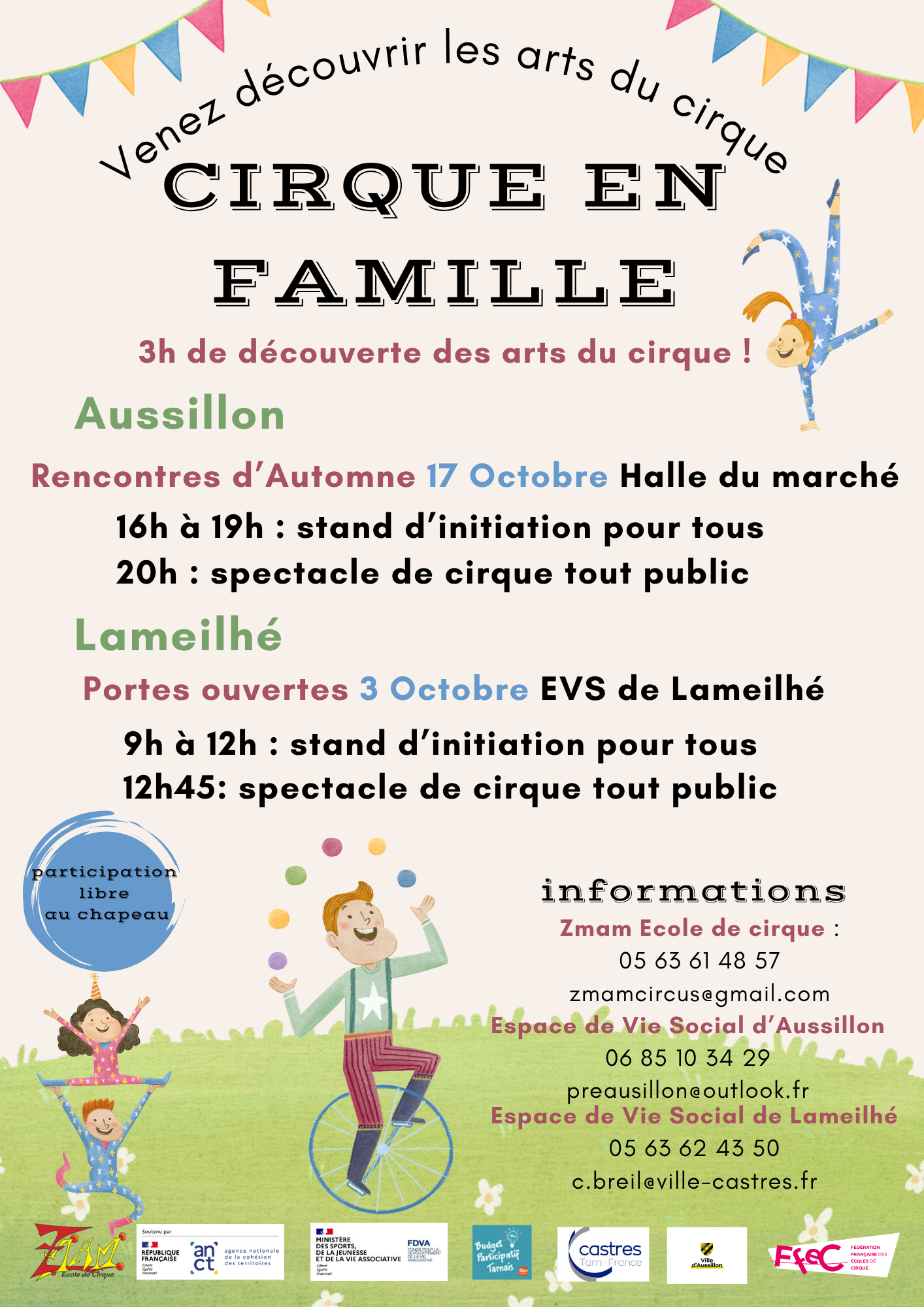 Cirque en famille - Aussillon_Aussillon
